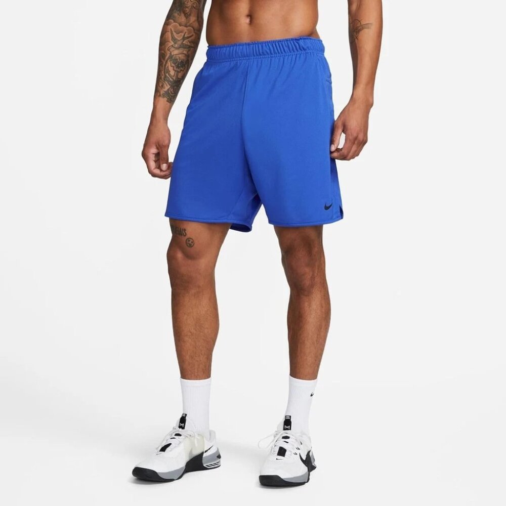 Nike Dri-Fit Totality 7" Fitness Shorts Men’s XL Blue Unlined FB4196-48